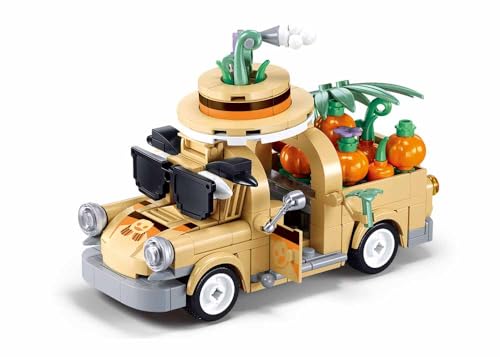 Sluban Mädchen Traum Kürbis-Auto Baukasten, 292 Teile, M38-B1175, Spielzeug für 7-13 Jahre Sluban Mädchen Traum Kürbis-Auto Baukasten, 292 Teile, M38-B1175, Spielzeug für 7-13 Jahre von Sluban