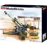 Sluban Model Bricks M38-B0890 - Haubitze, Bausatz, 258 Klemmbausteine, 2 Figuren Sluban Model Bricks M38-B0890 - Haubitze, Bausatz, 258 Klemmbausteine, 2 Figuren von Sluban