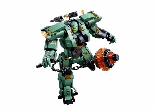 Sluban P.R. Mecha Roboter-Bausatz, 542 Teile, 20,8 cm Höhe, Grün-Schwarz, M38-B1153 Sluban P.R. Mecha Roboter-Bausatz, 542 Teile, 20,8 cm Höhe, Grün-Schwarz, M38-B1153 von Sluban