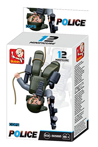 Sluban Schriftart Minifigur, M38-B0586B, Mehrfarbig von Sluban