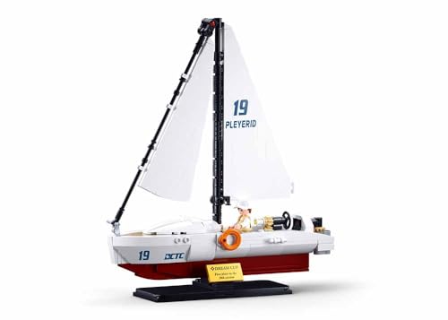 Sluban Segelboot Modellbausatz, 1/35 Skala, 260 Teile, Rodeo Speed Boot M38-B1190, 8-14 Jahre, Orange, Lila, Weiß, Gold Sluban Segelboot Modellbausatz, 1/35 Skala, 260 Teile, Rodeo Speed Boot M38-B1190, 8-14 Jahre, Orange, Lila, Weiß, Gold von Sluban