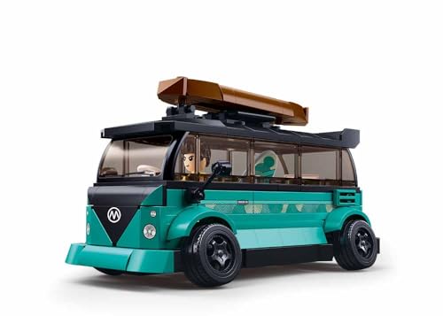 Sluban TS-1 Surf Car Modellbaukasten, 1/35 Maßstab, 276 Teile, Türkis-Schwarz, 8-14 Jahre, M38-B1191 Sluban TS-1 Surf Car Modellbaukasten, 1/35 Maßstab, 276 Teile, Türkis-Schwarz, 8-14 Jahre, M38-B1191 von Sluban