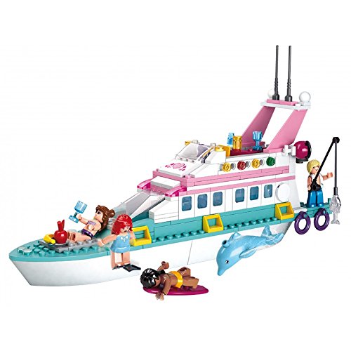 Sluban m38-b0609 Luxus Yacht, Mehrfarbig von Sluban
