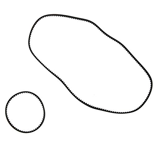 Sluffs 516T Front and 177T Rear Belt Spare Parts for Sakuras XI XIS RC Car Accessories, Applicable to RC Vehicles and Remote Control Toys, Black Color (Black) von Sluffs