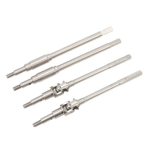 Sluffs Car Axle Edelstahl -RC -Autoachse für FMS -Vorder- und Hinterachsenantriebswelle CVD Kit Explorer Mashigan 1/10 für Atlas Dachi RC -Auto von Sluffs