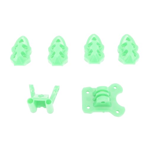 Sluffs RC FPV Quadcopter Motor Base Camera Antenna Mounting Base Kit for 5‑10in Quadcopter Drone Frame 3D Printed (Green) von Sluffs