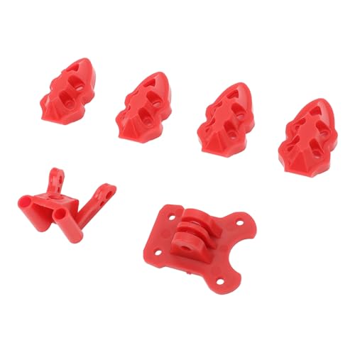 Sluffs RC FPV Quadcopter Motor Base Camera Antenna Mounting Base Kit for 5‑10in Quadcopter Drone Frame 3D Printed (Red) von Sluffs