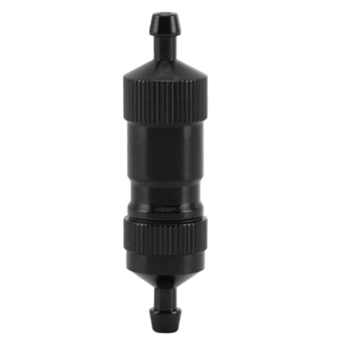 Sluffs RC Oil Fuel Filter Fuel Filter Aluminum Alloy RC Accessory Replacement for RC Airplan (Black) von Sluffs