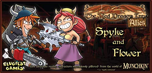 SlugFest Games SFG00029 Red Dragon Inn: Spyke and Flower, Mehrfarbig von SlugFest Games