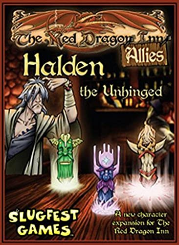 Slugfest Games SFG00022 - Kartenspiele, rot Dragon Inn, Allies, Halden The Unhinged von Slugfest Games