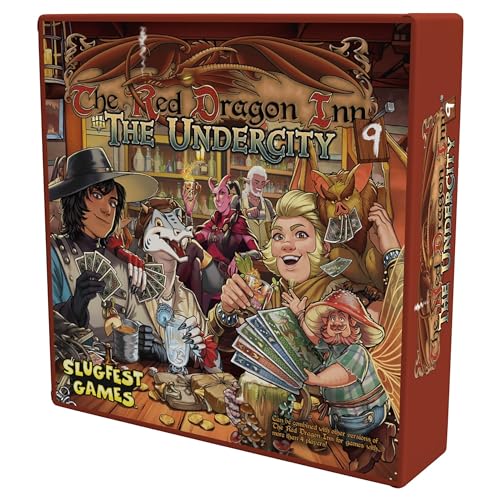 Slugfest Game The Red Dragon Inn 9 The Undercity - Standalone Or Combine, Strategy Board Game, Explore The City Below The City, Age 13+, 2-4 Player von Slugfest Games
