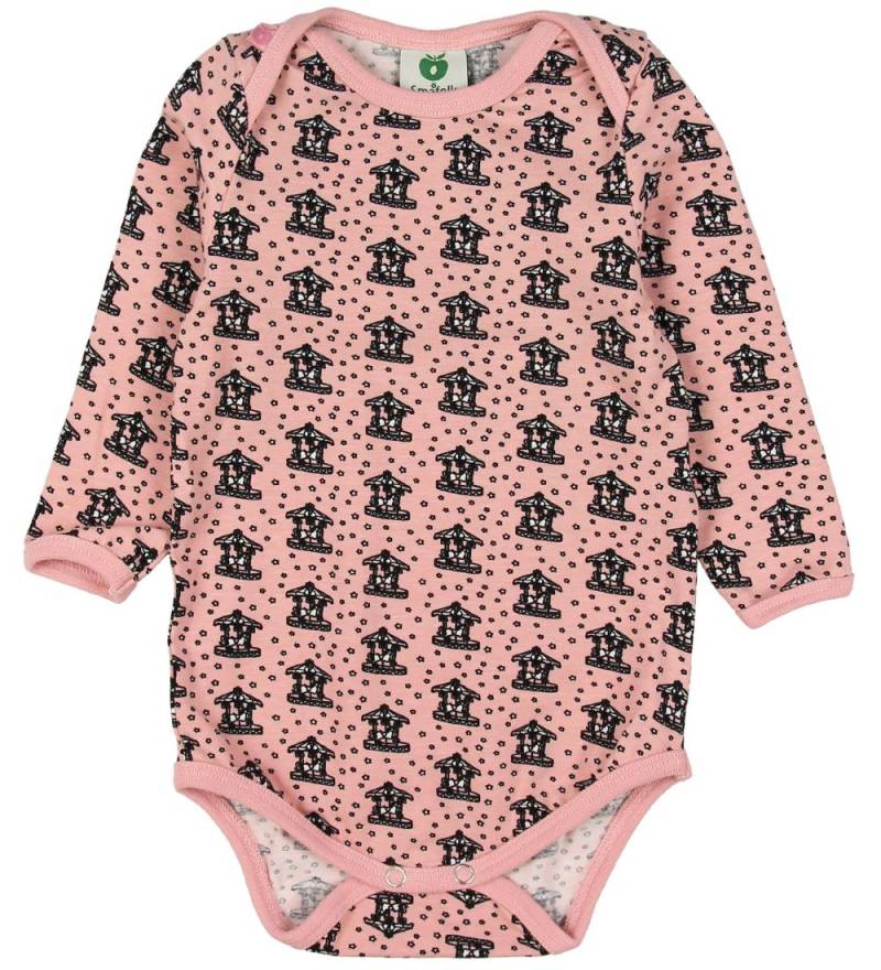 Småfolk Body l/ä - Silber Pink m. Kenzies Carousel - Småfolk - 68 - Body L/Ä Småfolk Body l/ä - Silber Pink m. Kenzies Carousel - Småfolk - 68 - Body L/Ä von Småfolk