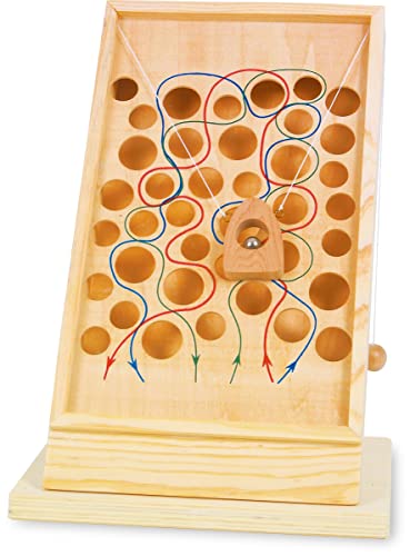 small foot Kletterpfad aus Holz, bequem auf jeder Tischplatte platzierbar, Motorikspielzeug für Kinder ab 3 Jahren, 4603 von Small Foot