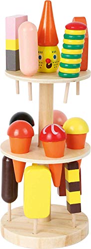 small foot 5261 Eisständer aus Holz, Zubehör für Kaufmannsladen und Kinderküche, mit 15 Sorten, ab 3 Jahren small foot 5261 Eisständer aus Holz, Zubehör für Kaufmannsladen und Kinderküche, mit 15 Sorten, ab 3 Jahren von Small Foot