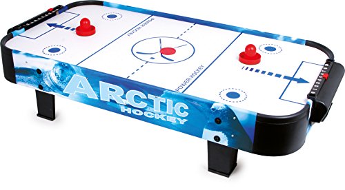 small foot Air-Hockey-Spieltisch aus Holz und Kunststoff, mit einem Puk und zwei Schlägern, ab 5 Jahren, 9878 von Small Foot