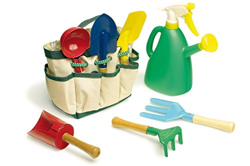 small foot Gartentasche für Kinder, 6 Spielwerkzeuge für den Garten mit Tragetasche, ab 3 Jahren, 1710 small foot Gartentasche für Kinder, 6 Spielwerkzeuge für den Garten mit Tragetasche, ab 3 Jahren, 1710 von Small Foot