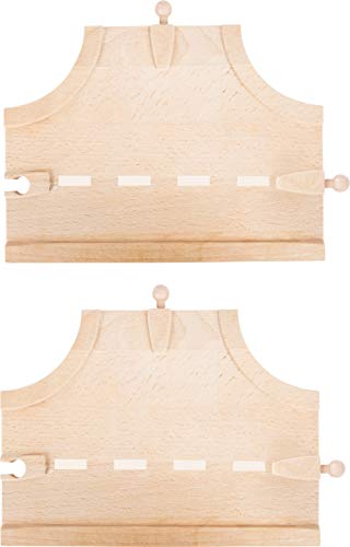 small foot 10810 World Straßen-Set natürlichem Holz, Zwei Kreuzungen, kompatibel mit Allen gängigen Holzeisenbahnen small foot 10810 World Straßen-Set natürlichem Holz, Zwei Kreuzungen, kompatibel mit Allen gängigen Holzeisenbahnen von Small Foot