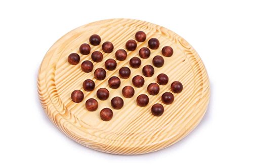 small foot Solitär Holzkugel Gesellschaftsspiel für Kinder, aus Holz, Ø ca. 21 cm, ab 5 Jahren, 2933 small foot Solitär Holzkugel Gesellschaftsspiel für Kinder, aus Holz, Ø ca. 21 cm, ab 5 Jahren, 2933 von Small Foot
