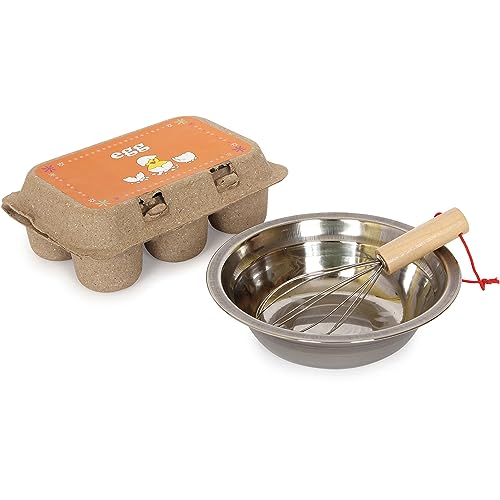 small foot Eierschmaus, Set mit 6 Holzeiern, Zubehör für die Kinderküche / Kaufmannsladen, für Kinder ab 3 Jahren, 5666 small foot Eierschmaus, Set mit 6 Holzeiern, Zubehör für die Kinderküche / Kaufmannsladen, für Kinder ab 3 Jahren, 5666 von Small Foot