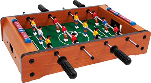 small foot Tisch-Fußball aus Holz, kann auf jeder Tischplatte platziert werden, ideal zum Mitnehmen, 6707 von Small Foot