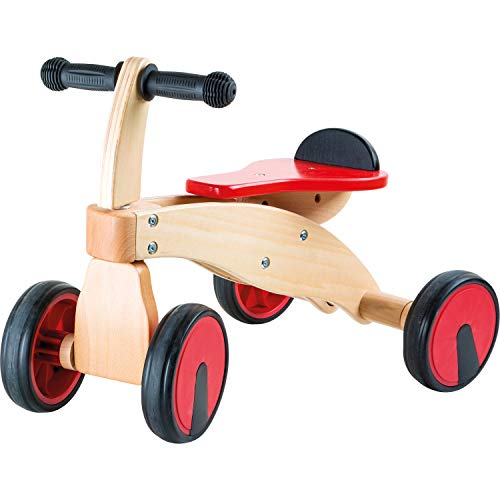 small foot Rutscher "Roter Raser" aus Holz, mit Gummibereifung und Gummigriffen, ab 12 Monaten, 10233, Groß small foot Rutscher "Roter Raser" aus Holz, mit Gummibereifung und Gummigriffen, ab 12 Monaten, 10233, Groß von Small Foot