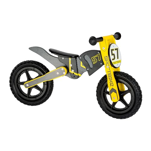 small foot Laufrad Motocross Bike aus Holz, trainiert den Gleichgewichtssin, höhenverstellbar, Art.-Nr. 10739, ca. 85 x 37 x 50 cm small foot Laufrad Motocross Bike aus Holz, trainiert den Gleichgewichtssin, höhenverstellbar, Art.-Nr. 10739, ca. 85 x 37 x 50 cm von Small Foot