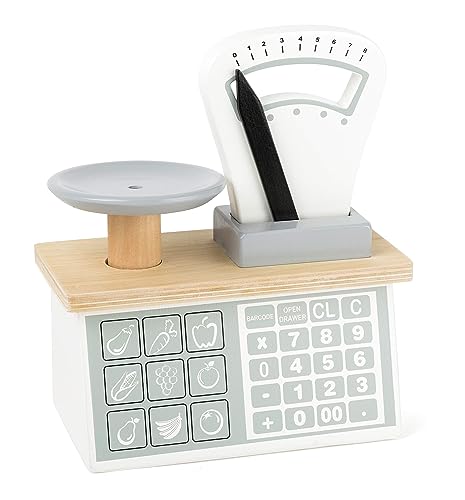 Small Foot Waage aus Holz, mit Waagschale und beweglichem Gewichtszeiger, für Kinder ab 3 Jahren, 11201 Spielzeug, Mehrfarbig Small Foot Waage aus Holz, mit Waagschale und beweglichem Gewichtszeiger, für Kinder ab 3 Jahren, 11201 Spielzeug, Mehrfarbig von Small Foot
