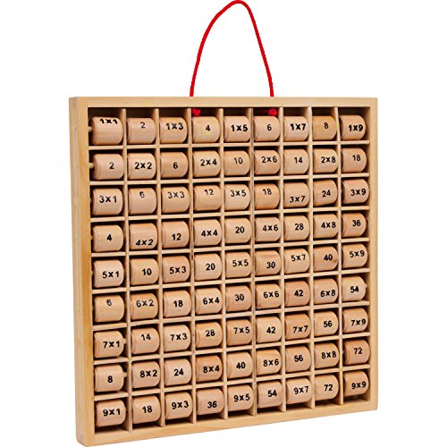 small foot Multiplizier-Tabelle Kleines 1x1 aus Holz, spielerisch das Einmaleins erlernen, ab 6 Jahren, 3459 small foot Multiplizier-Tabelle Kleines 1x1 aus Holz, spielerisch das Einmaleins erlernen, ab 6 Jahren, 3459 von Small Foot