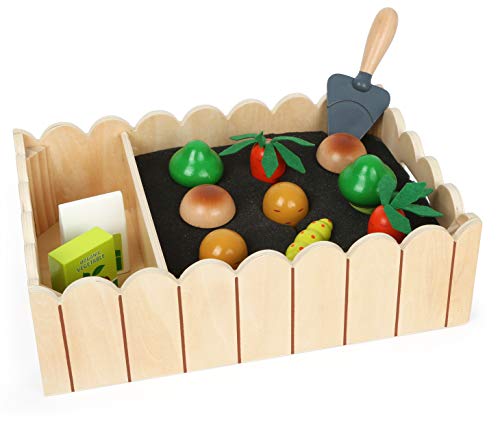 small foot Gemüsegarten aus Holz, mit Möhren, Pilzen, Kartoffeln, Broccoli, Samen und Schaufel, ab 3 Jahren, 12011 small foot Gemüsegarten aus Holz, mit Möhren, Pilzen, Kartoffeln, Broccoli, Samen und Schaufel, ab 3 Jahren, 12011 von Small Foot