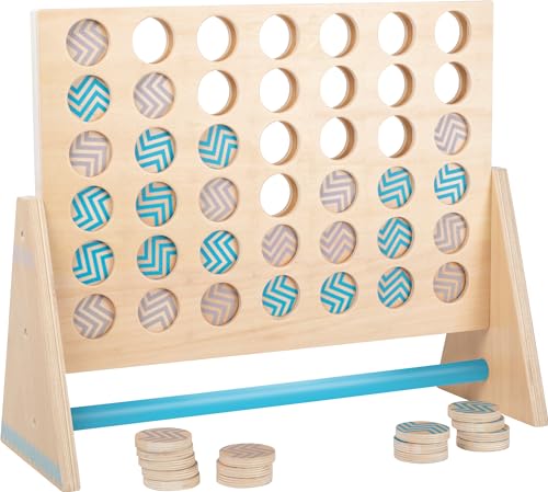 small foot Vier in Einer Reihe XXL Active aus Holz, Spielklassiker in riesig für den Garten, 12031 small foot Vier in Einer Reihe XXL Active aus Holz, Spielklassiker in riesig für den Garten, 12031 von Small Foot