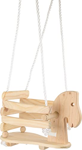 small foot Kleinkindschaukel Pony aus Holz, stabil und sicher, mit erhöhter Umrandung, max. 30 kg, ab 18 Monaten, 7190 small foot Kleinkindschaukel Pony aus Holz, stabil und sicher, mit erhöhter Umrandung, max. 30 kg, ab 18 Monaten, 7190 von Small Foot
