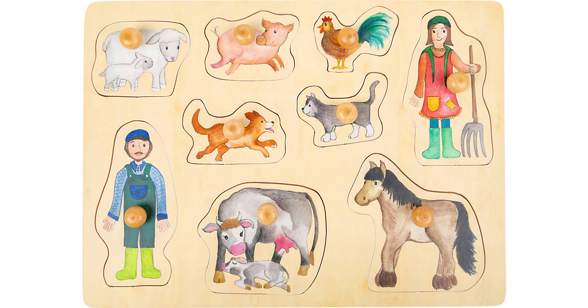 Setzpuzzle Bauernhof & Landleben von Small Foot