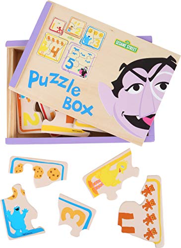 Small Foot 10967 Sesamstrasse Box aus Holz für Kinder ab 3 Jahren, 100% FSC-Zertifiziert, mit verschiedenen Puzzles und Motiven, durch verschließbare Holzbox ideal für unterwegs Spielzeug, Mehrfarbig Small Foot 10967 Sesamstrasse Box aus Holz für Kinder ab 3 Jahren, 100% FSC-Zertifiziert, mit verschiedenen Puzzles und Motiven, durch verschließbare Holzbox ideal für unterwegs Spielzeug, Mehrfarbig von Small Foot
