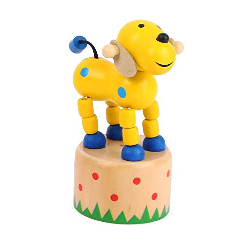 Small Foot 11157 Drückfigur Hund aus Holz, FSC 100%-Zertifiziert, Mitgebsel Spielzeug, Mehrfarbig Small Foot 11157 Drückfigur Hund aus Holz, FSC 100%-Zertifiziert, Mitgebsel Spielzeug, Mehrfarbig von Small Foot