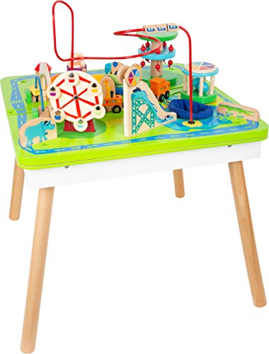 small foot 11434 Spieltisch Freizeitpark 3 in 1, Spiel-und Motorikspaß aus Holz, multifunktional, ab 1 Jahr Toys, Mehrfarbig small foot 11434 Spieltisch Freizeitpark 3 in 1, Spiel-und Motorikspaß aus Holz, multifunktional, ab 1 Jahr Toys, Mehrfarbig von Small Foot