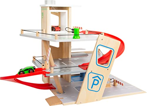 small foot Parkhaus Premium, über 3 Ebenen mit Rampe, Parkhaus für Kinder aus Holz, Rollenspielzeug, 11676, 40.01 x 10.01 x 42.01 cm small foot Parkhaus Premium, über 3 Ebenen mit Rampe, Parkhaus für Kinder aus Holz, Rollenspielzeug, 11676, 40.01 x 10.01 x 42.01 cm von Small Foot
