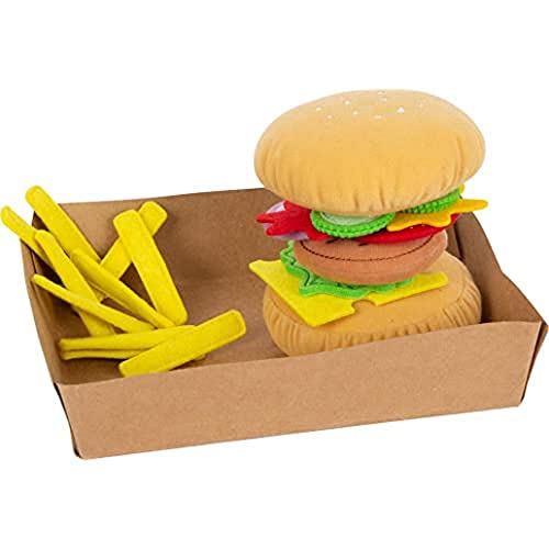 small foot 11686 Stoff-Hamburger mit Pommes, Spiellebensmittel- Set für den Kaufmannsladen, ab 3 Jahren small foot 11686 Stoff-Hamburger mit Pommes, Spiellebensmittel- Set für den Kaufmannsladen, ab 3 Jahren von Small Foot