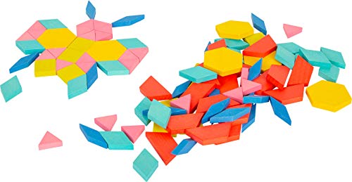small foot Tangram Mosaik-Set XL, bunter Legespaß mit 250 Holzsteinen, mit Aufbewahrungsbox, ab 3 Jahren, 11691, Multicolor small foot Tangram Mosaik-Set XL, bunter Legespaß mit 250 Holzsteinen, mit Aufbewahrungsbox, ab 3 Jahren, 11691, Multicolor von Small Foot