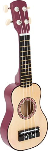 small foot Ukulele aus Holz, mit stimmbaren Saiten, Musikinstrument für Kinder ab 3 Jahren, 11750 von Small Foot