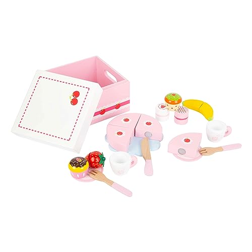small foot 11796 Süßigkeitenkiste Spiel-Set, prall gefüllt, inklusive Zwei Tassen, Teller und Besteck, ab DREI Jahren Toys small foot 11796 Süßigkeitenkiste Spiel-Set, prall gefüllt, inklusive Zwei Tassen, Teller und Besteck, ab DREI Jahren Toys von Small Foot