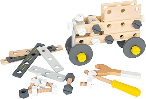 Small Foot Konstruktionsset Miniwob aus Holz, kreativer Bausatz mit Werkzeugen und Zubehör, ab 3 Jahren, 11810 Small Foot Konstruktionsset Miniwob aus Holz, kreativer Bausatz mit Werkzeugen und Zubehör, ab 3 Jahren, 11810 von Small Foot