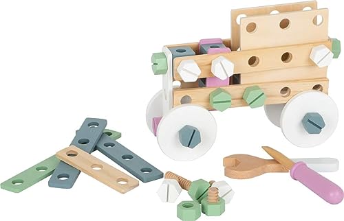 small foot Konstruktionsset "Nordic" aus Holz, kreativer Bausatz mit Werkzeugen und Zubehör, ab 3 Jahren, 11875 small foot Konstruktionsset "Nordic" aus Holz, kreativer Bausatz mit Werkzeugen und Zubehör, ab 3 Jahren, 11875 von Small Foot
