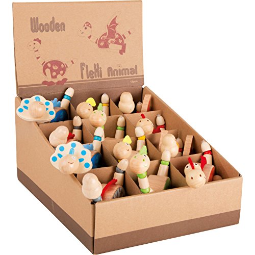 Small Foot 3217 Display Dinosaurier aus flexiblem Holz Tiere, bunt Small Foot 3217 Display Dinosaurier aus flexiblem Holz Tiere, bunt von Small Foot