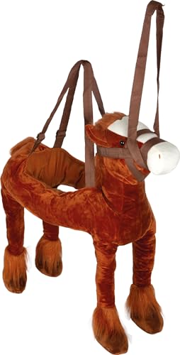 Small Foot 6326 Umhänge-Pferd "Maxi", hochwertiges Plüschtier-Pferd für Kinder mit Fell und verstellbaren Trägern für bequemes Reiten Small Foot 6326 Umhänge-Pferd "Maxi", hochwertiges Plüschtier-Pferd für Kinder mit Fell und verstellbaren Trägern für bequemes Reiten von Small Foot