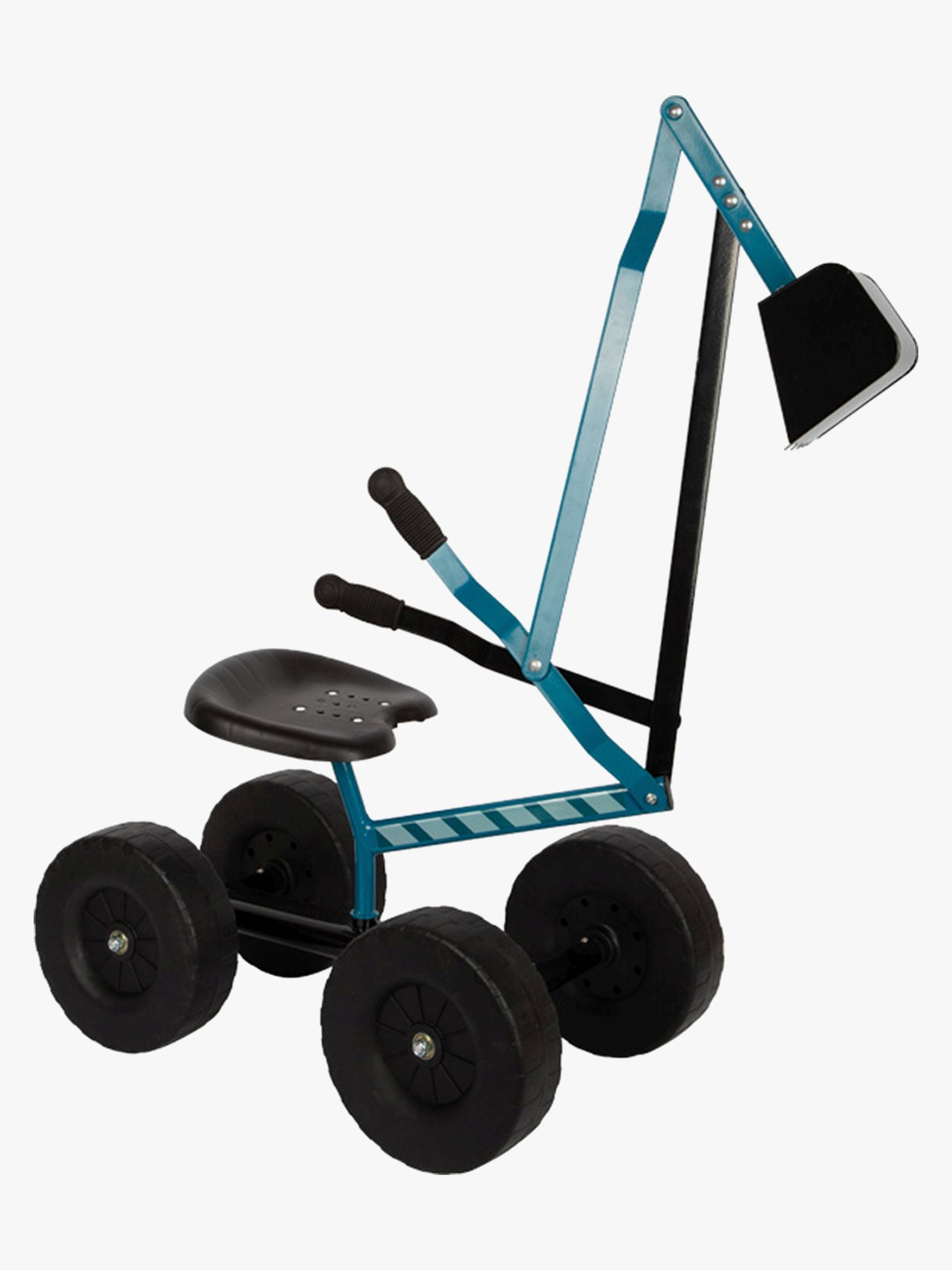 Small Foot Bagger mit Rädern, Blau von Small Foot