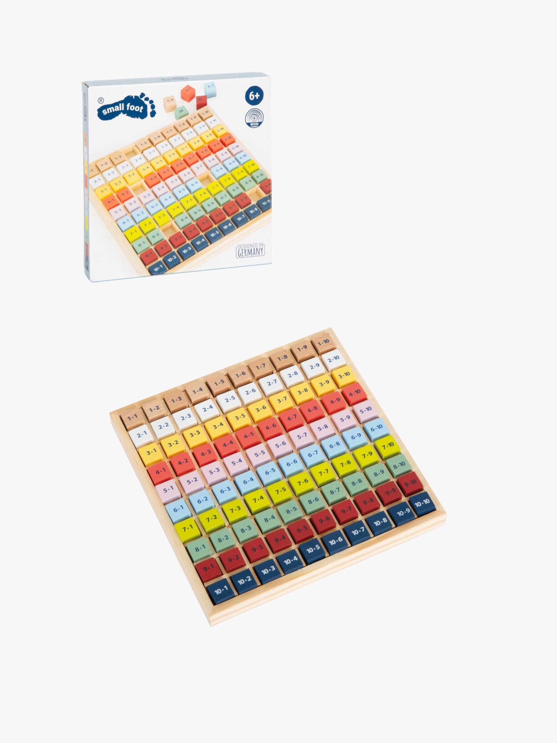 Small Foot Bunte Multiplikationstabelle von Small Foot