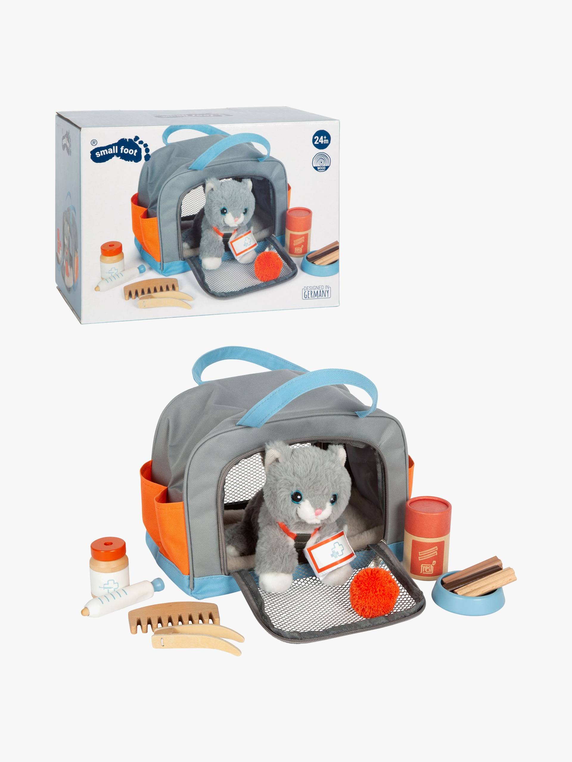 Small Foot Katze mit Tasche und Pflegeset Small Foot Katze mit Tasche und Pflegeset von Small Foot
