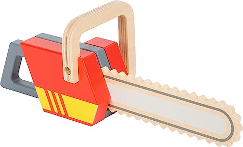 small foot Kettensäge aus Holz, Rollenspielzeug zum Thema Feuerwehr, mit Sound, für Kinder ab 3 Jahren, 12362 small foot Kettensäge aus Holz, Rollenspielzeug zum Thema Feuerwehr, mit Sound, für Kinder ab 3 Jahren, 12362 von Small Foot
