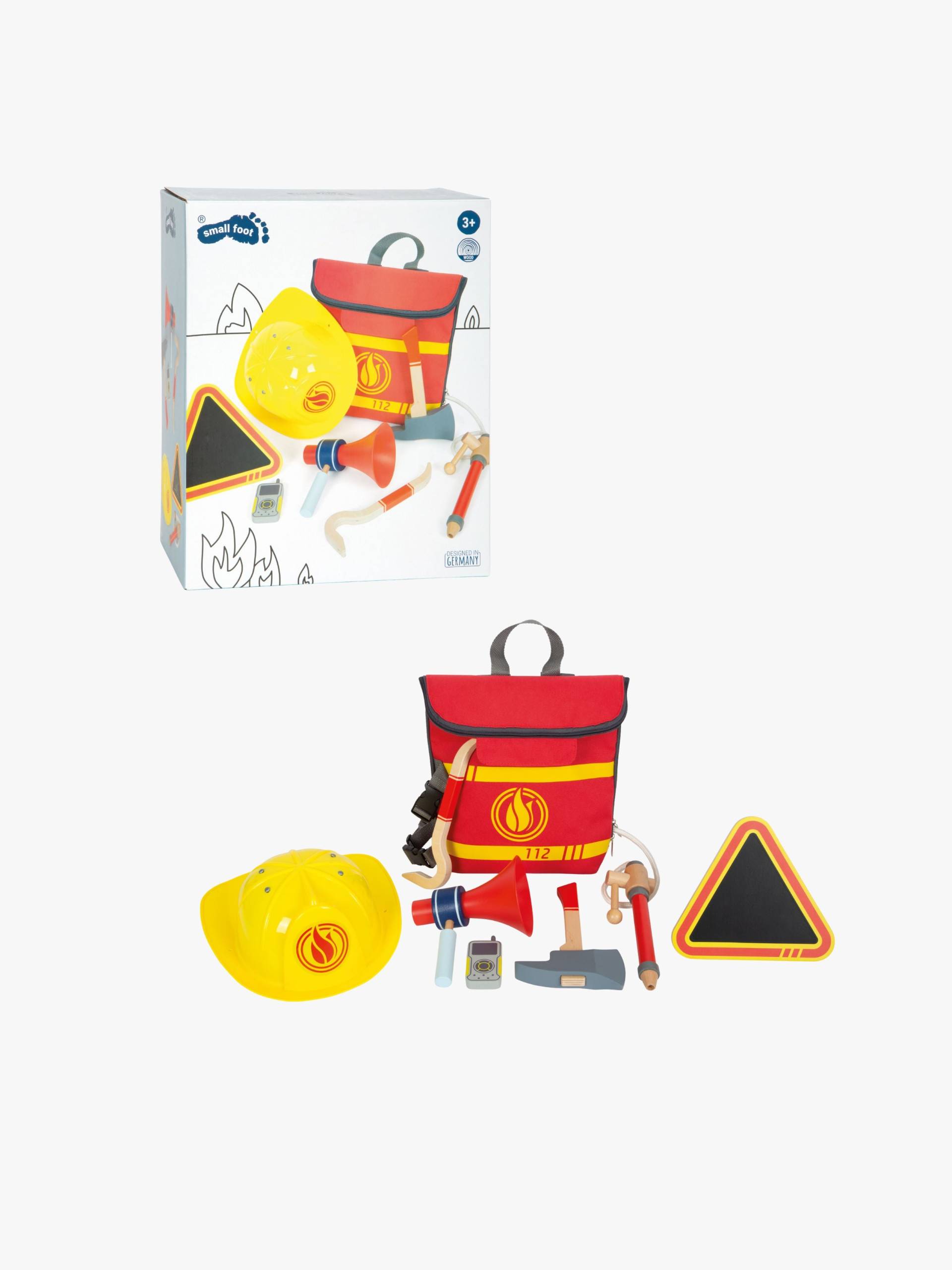 Small Foot Kinder Rucksack Feuerwehr von Small Foot