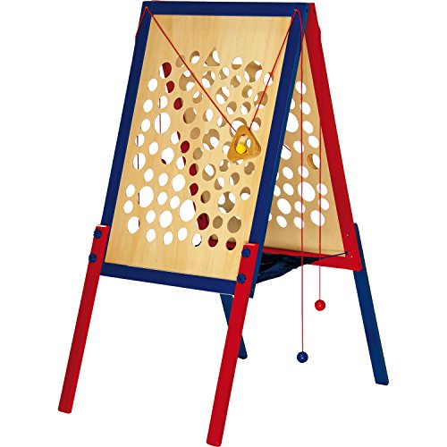 Small Foot Kletterpfad XXL aus Holz, Ideal für Kindergeburtstage, klappbar und leicht aufzubauen, ab 3 Jahren, 5171 Spielzeug von Small Foot